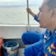 Pol Airud Polres Pidie, dibantu Tim Basarnas, BPBD Pidie, TNI AL, dan masyarakat nelayan, melakukan pencarian terhadap nelayan yang jatuh ke laut beberapa waktu lalu, Jumat (23/12) Waspada/Muhammad Riza