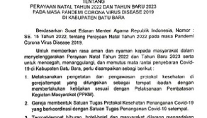 Bupati Batubara Larang Hiburan Yang Langgar Norma Àgama Dan Budaya