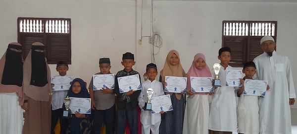 Kegiatan Gelaran Islamic Festival yang digelar Lembaga Pendidikan Zona Bimbingan Ekslusif (ZBE) Kota Langsa, di SMK Al Washliyah, Gampong Blang Seunibong Kecamatan Langsa Kota. Waspada/Munawar