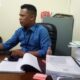 Divisi Sosialisasi, Pendidikan Pemilih, Partisipasi Masyarakat dan SDM KPU Kab Asahan Samiun Sembara Marpaung. Waspada/Sapriadi