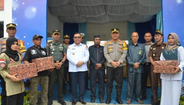 Kapolres Aceh Barat Dan Forkopimda Cek Posko Ops Lilin Seulawah 2022