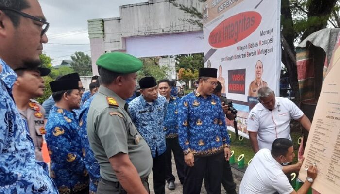 ASN Dan Forkopimda Deklarasikan Janji Kinerja Pembangunan Zona Integritas