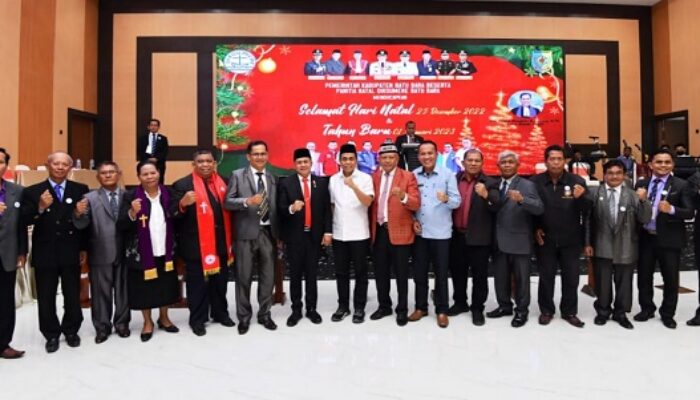 Pupuk Kebersamaan, Bupati Hadiri Perayaan Natal 2022 Di Batubara