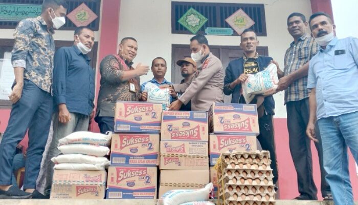 PT BPRS TCD Sigli Bantu Pengungsi Rohingya