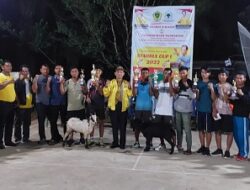 Turnamen Badminton Syahrul Cup 2022 Ditutup, Aek Natas Juara Umum