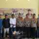 Kapolres Bener Meriah AKBP Indra Novianto,S.I.K menampung aspirasi dan saran dari masyarakat.Waspada/Sumarsono