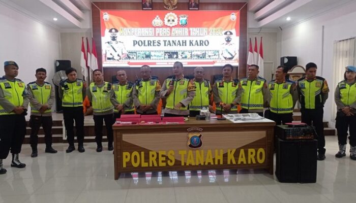 Kasus Kriminal Dan Narkoba Turun Dalam Setahun Di Karo