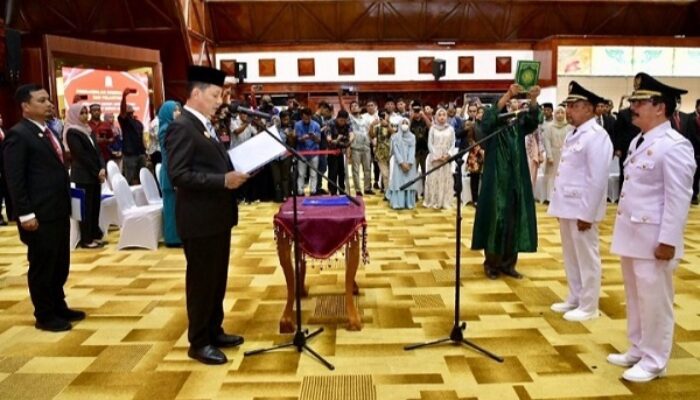 Teuku Mirzuan Dilantik Jadi Pj Bupati Aceh Tengah, Meurah Budiman Aceh Tamiang