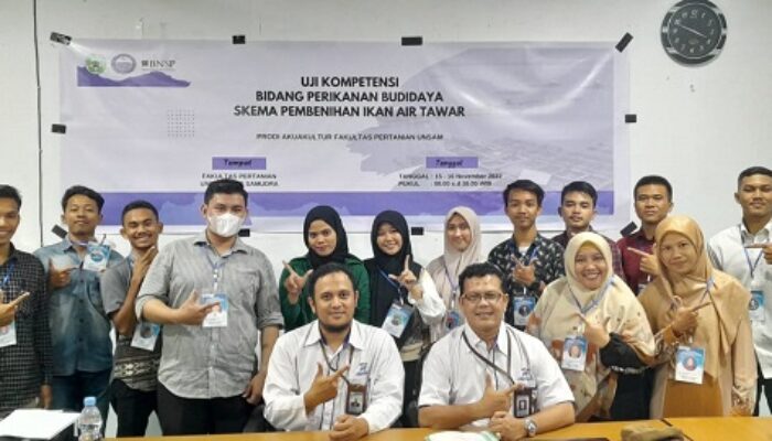 Prodi Akuakultur Universitas Samudra Siapkan Lulusan Bersertifikasi Kompetensi BNSP