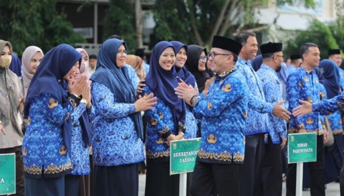 Pj Wali Kota Pimpin Upacara Peringatan 51 Tahun Korpri Di Banda Aceh