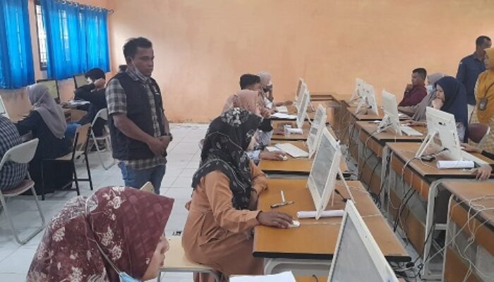 447 Peserta Ikuti CAT Calon Anggota PPK Di Abdya