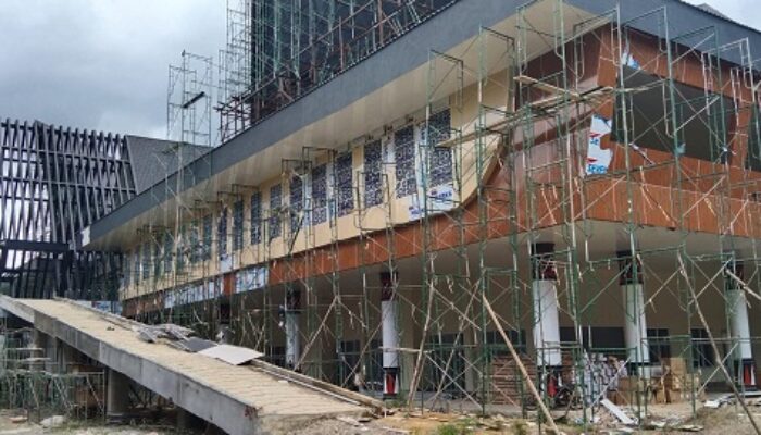 Progres Pembangunan Kantor Bupati Palas Bakal Tercapai Sesuai Jadwal