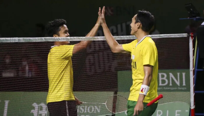 Ginting, Jonatan Tembus Semifinal World Tour Finals 2022