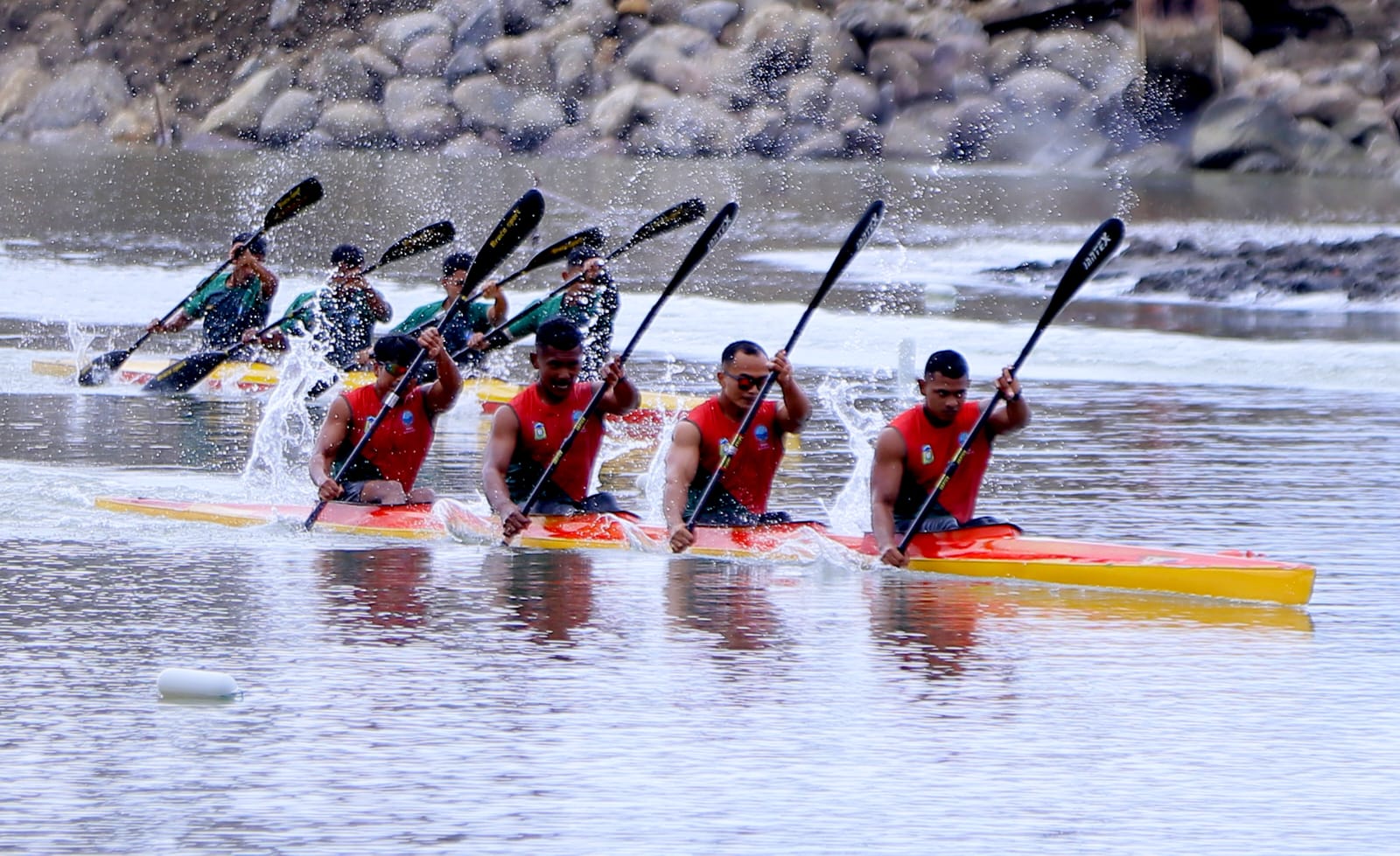 12 Kabupaten/Kota Ikut Dayung Pora
