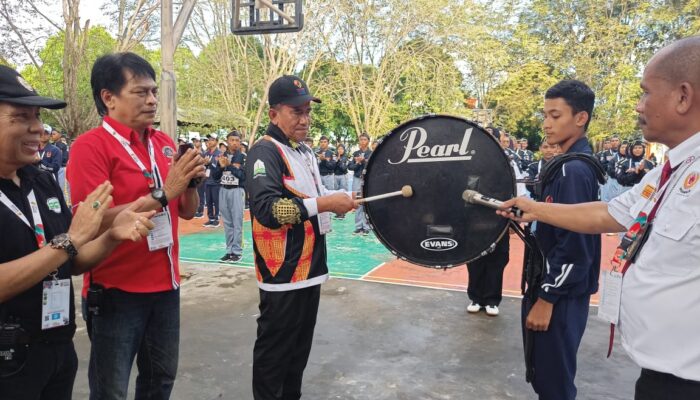 Drum Band Mulai Diperlombakan Di Pora XIV Pidie
