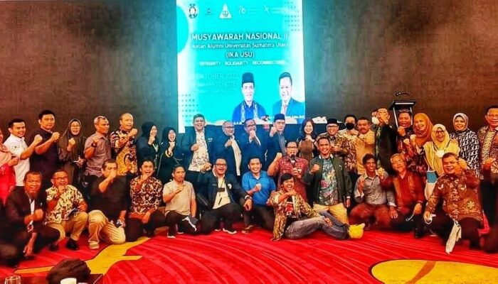Menhan Prabowo Subianto Pidato Kebangsaan Pada Pengukuhan PP IKA USU