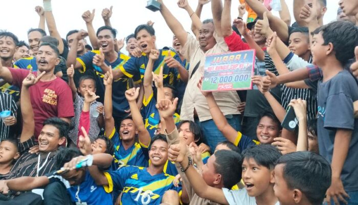Singa Baron FC Juara Turnamen HUT Bungie FC