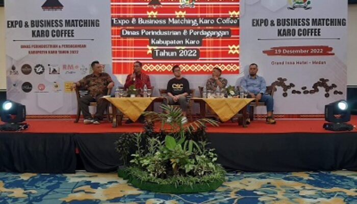Expo and Business Matching Karo Coffee Targetkan Kopi Karo Kuasai Pasar Domestik