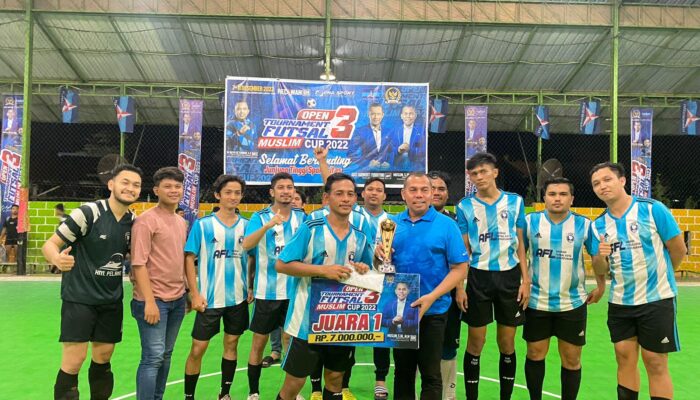 BTS FC Lhokseumawe Juara Futsal Muslim Cup III