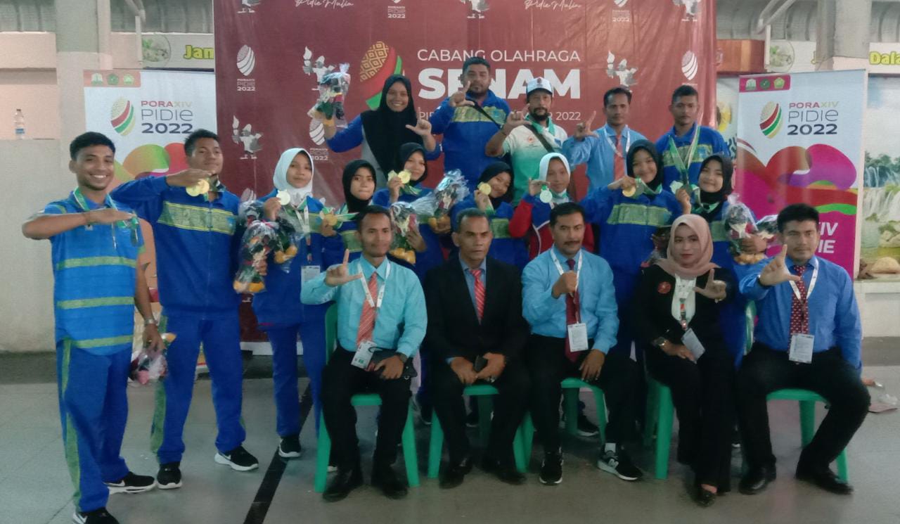 Atlet Senam Langsa Juara Umum Pora