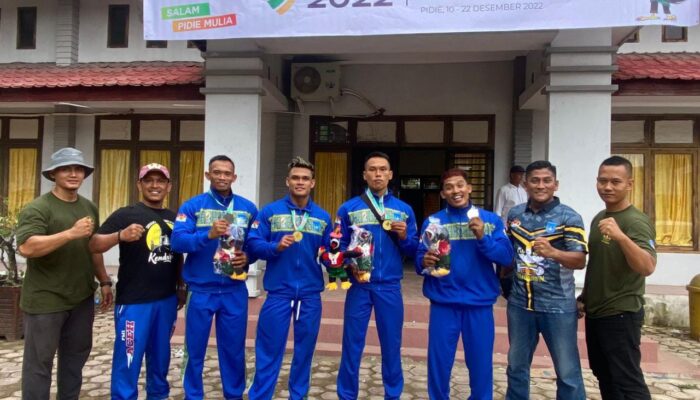 Atlet Binaraga Langsa Sumbang 2 Emas Pora