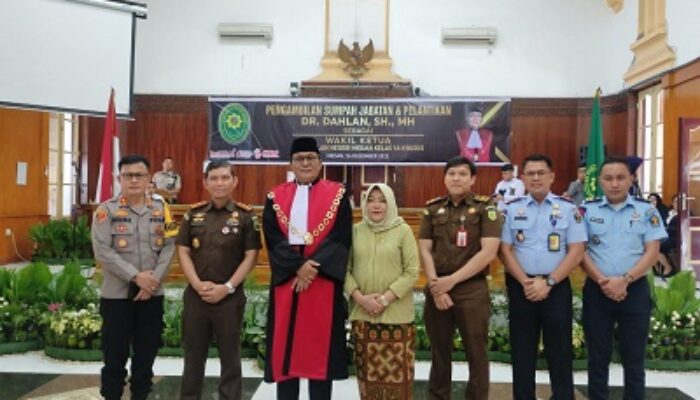Dr Dahlan Dilantik Sebagai Wakil Ketua PN Medan