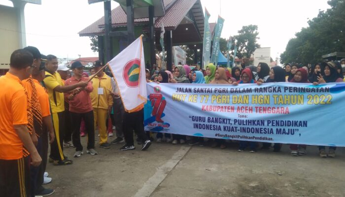 Jalan Santai PGRI Aceh Tenggara