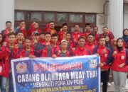 Pj Bupati Agara Lepas Atlet Muaythai Menuju Pora
