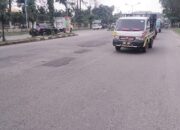Anggota DPRD Sumut H Akhiruddin Lc Sesalkan Perbaikan Jalan Di Tanjungmorawa Tidak Merata