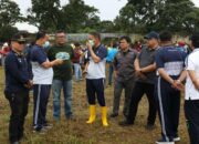 Pemko, Polres, Kodim Siantar Bersihkan Stadion Sangnaualuh