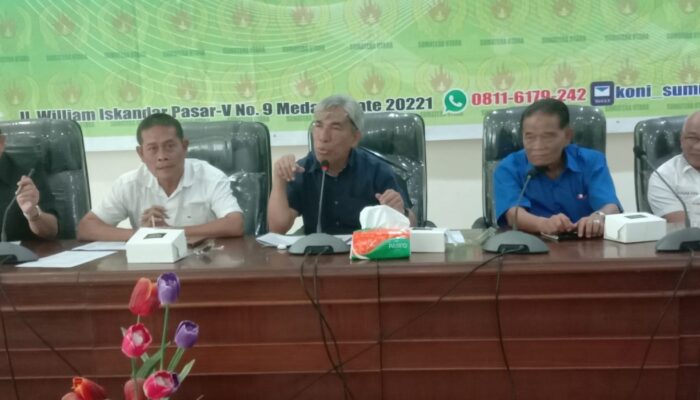 <strong>KONI Sumut Bagi 4 Kategori Atlet Pelatda PON</strong>