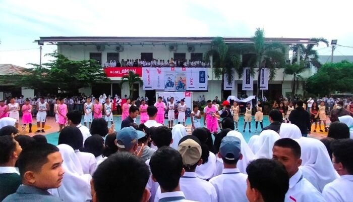 Roadshow Honda DBL Sambangi SMAN 5 Medan