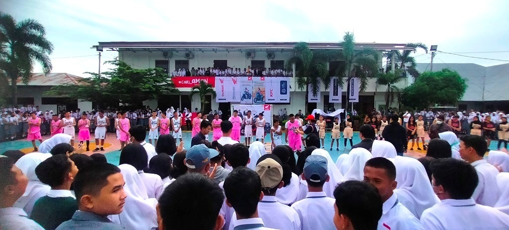 Roadshow Honda DBL Sambangi SMAN 5 Medan