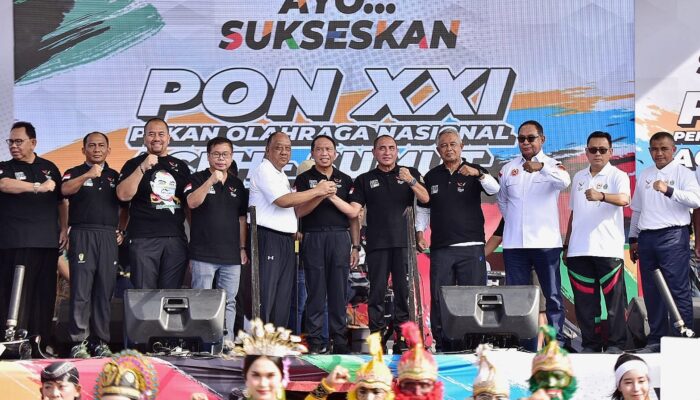 Sukses Acara Launching PB PON XXI Sumut