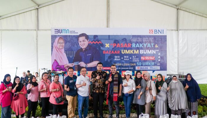 1 Dari 4 Rumah Tangga Medan Diberikan Modal Oleh Erick Thohir