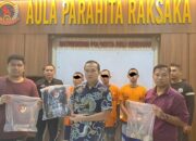 Kurang 24 Jam, Polresta DS Tangkap Tiga Perampok Sekap Pengendara Sepeda Motor