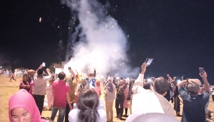 Malam Pergantian Tahun Baru 2023 Meriah Di Kawasan Objek Wisata Agara