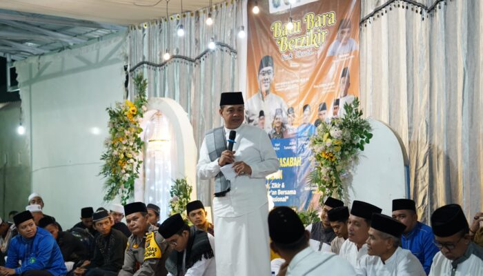 Bupati Zahir Hadiri Dzikir Akbar Sambut Tahun Baru 2023