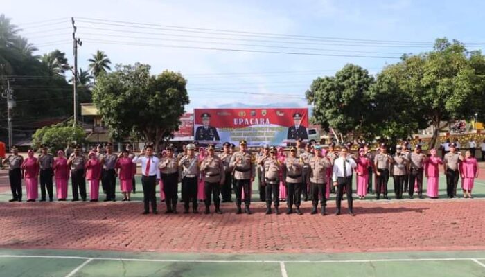 27 Personel Polres Madina Naik Pangkat