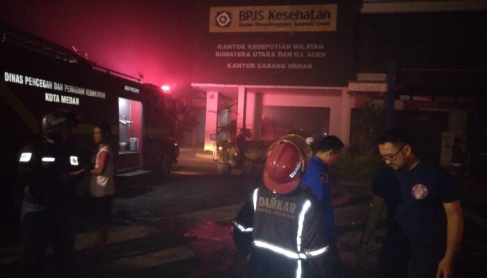 Kantor BPJS Kesehatan Medan Terbakar, Penyebab Masih Diselidiki