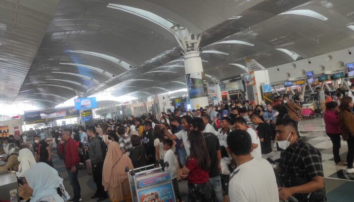 Arus Balik Nataru Di KNIA Ramai