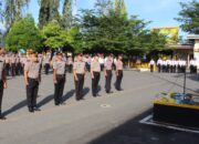 55 Personel Polres Aceh Tenggara Naik Pangkat