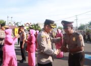 64 Personel Naik Pangkat, Diminta Tak Lengah Dalam Tugas