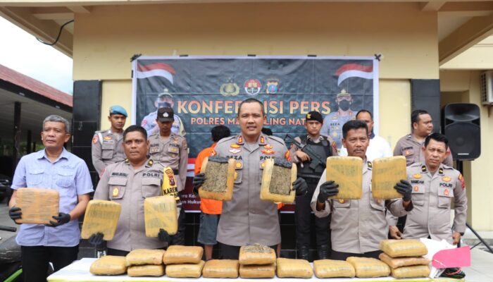 Ungkap Kasus Narkotika Jadi Kado Tahun Baru Polres Madina