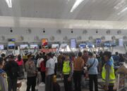 Kapolsek Kawasan Bandara Kualanamu Pantau Arus Balik Nataru Di KNIA
