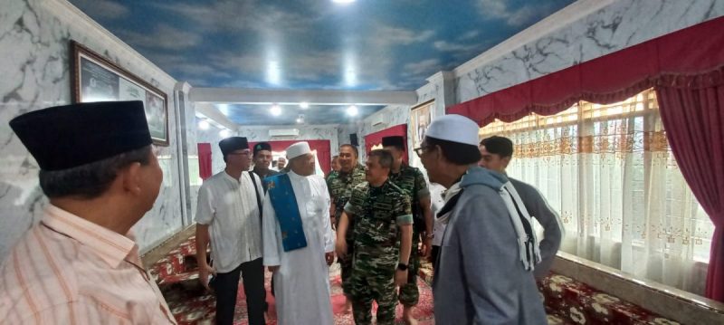 Pererat Silaturahmi, Pangdam I/BB Kunjungi Ponpes Al-Kautsar Al-Akbar
