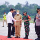 Pangdam I/BB Bersama Forkopimda Sambut Road Show Presiden RI Di Riau