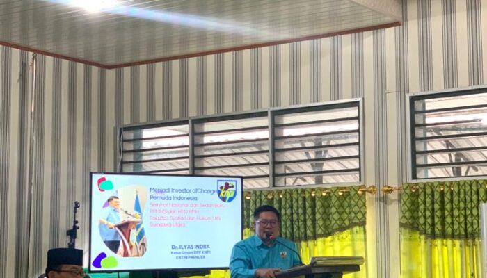 Ketum KNPI Dr Ilyas Indra Beri Kuliah Umum di UIN Sumut