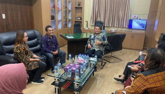Hari Pertama Bertugas, Kadiskes Sumut Terima Kunjungan KKP Kelas I Medan