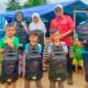 Raut wajah sumringah terpancar dari wajah anak-anak dan warga terdampak gempa Cianjur beberapa waktu lalu usai mendapat bantuan perlengkapan sekolah berupa seragam, sepatu, tas, buku hingga alat tulis.